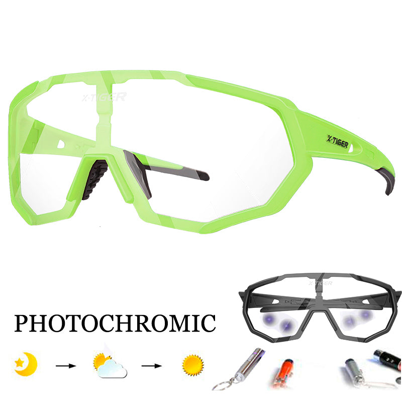 JPC Photochromic Bike Sunglasses - X-Tiger