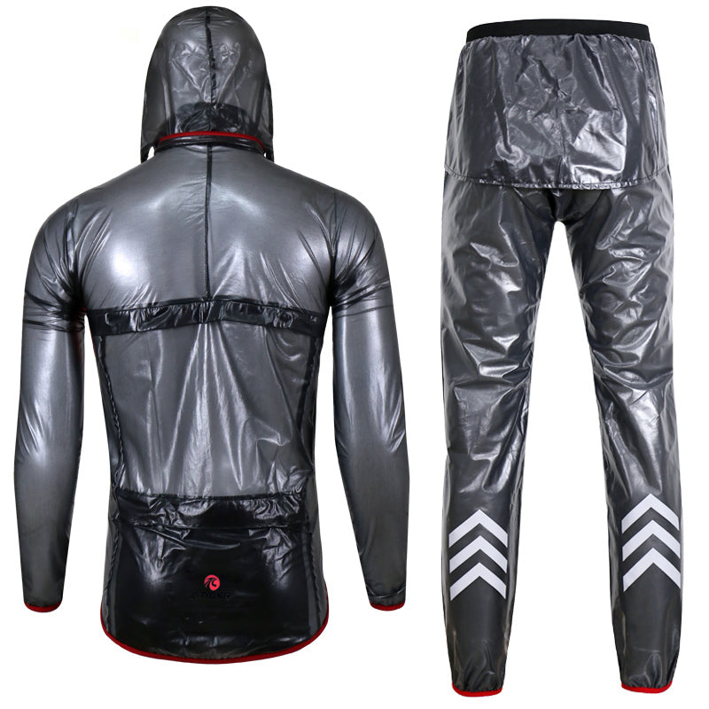 Rainproof Waterproof Cycling Raincoat Suit - X-Tiger