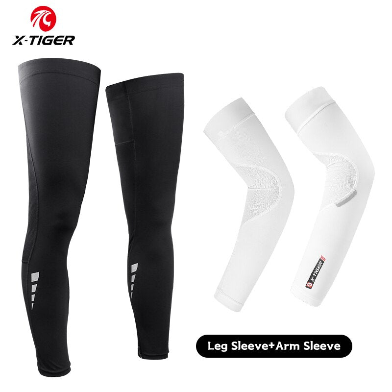 Summer UV Protection Cycling Leg Warmers - X-Tiger