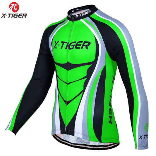 Men Cycling Long Sleeve - X-Tiger