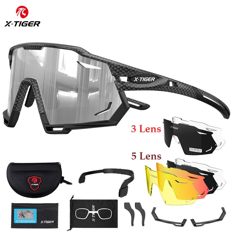 XTS Polarized Cycling Glasses - X-Tiger
