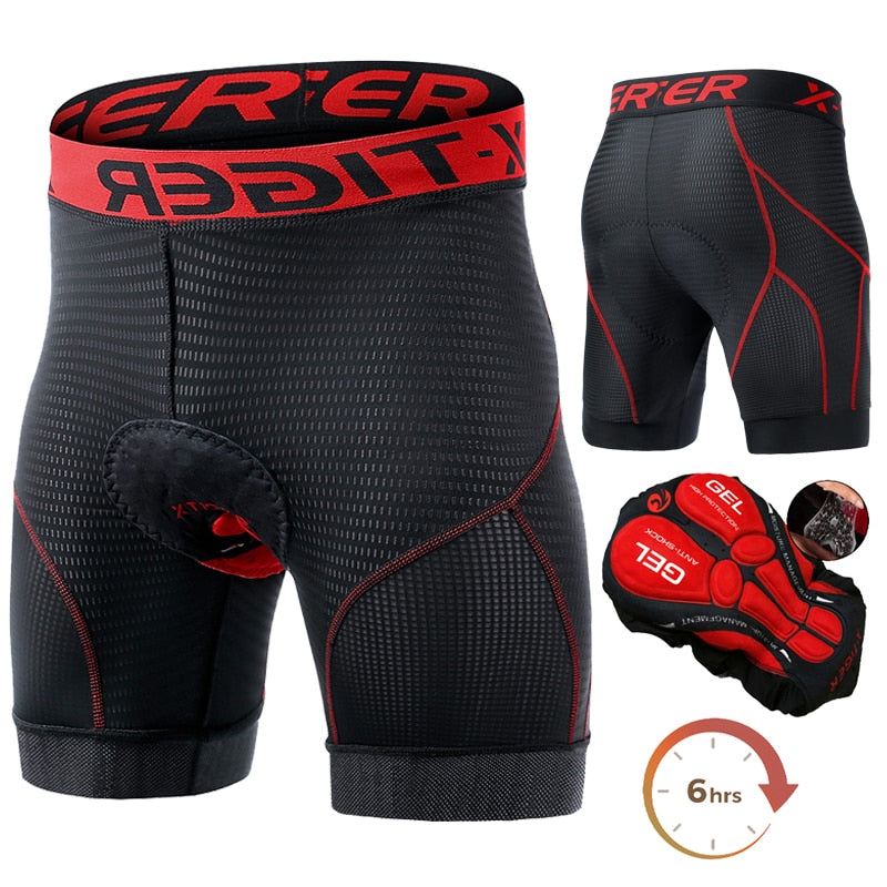 X-TIGER MenCycling Underwear Shorts - X-Tiger