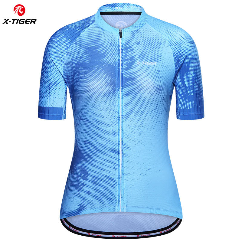 Splash Ink Women Cycling Short sleeve - X-Tiger