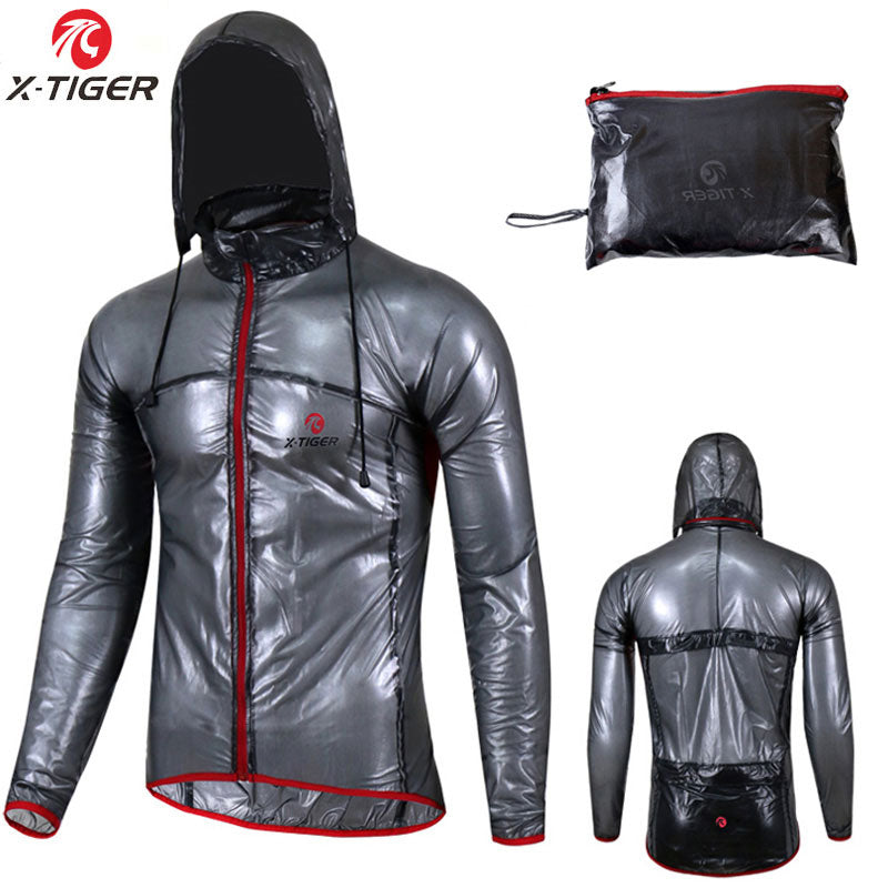 Cycling Raincoat Pants Suit Waterproof Reflective - X-Tiger