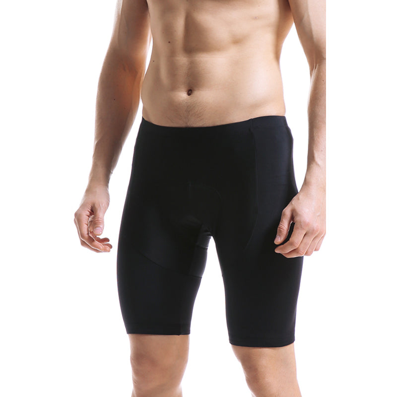 Men Pure Black Quick Dry Shorts - X-Tiger