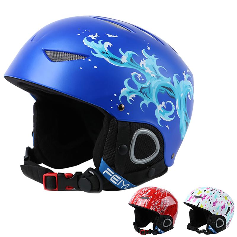 Children's Integrally-Molded Snowboard Helmet - X-Tiger