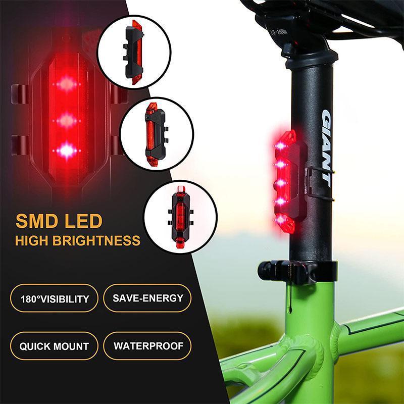 Colorful LED Bicycle Tail Light - X-Tiger