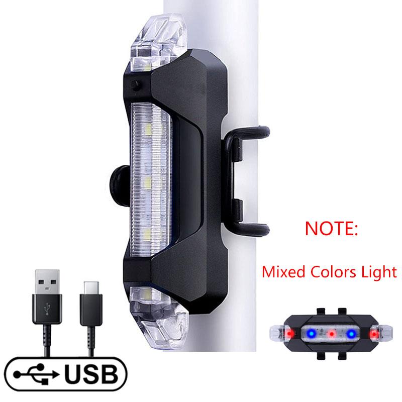 Colorful LED Bicycle Tail Light - X-Tiger