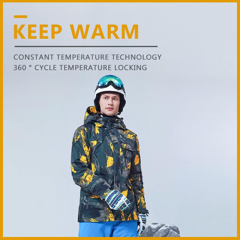 Men winter warm ski jacket - X-Tiger