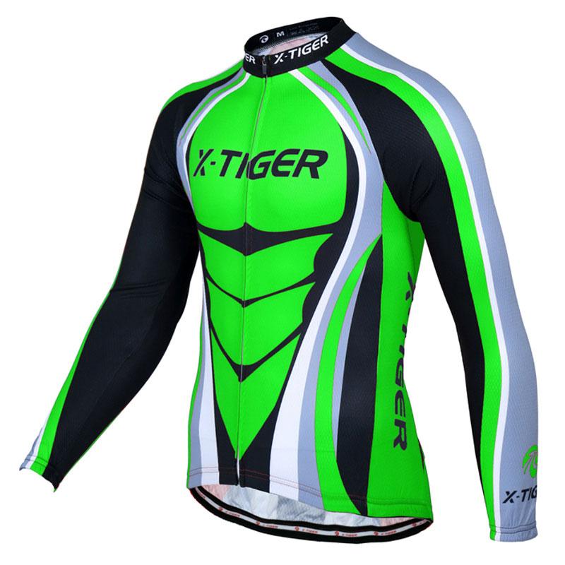 Winter Long Sleeve Cycling Jerseys - X-Tiger